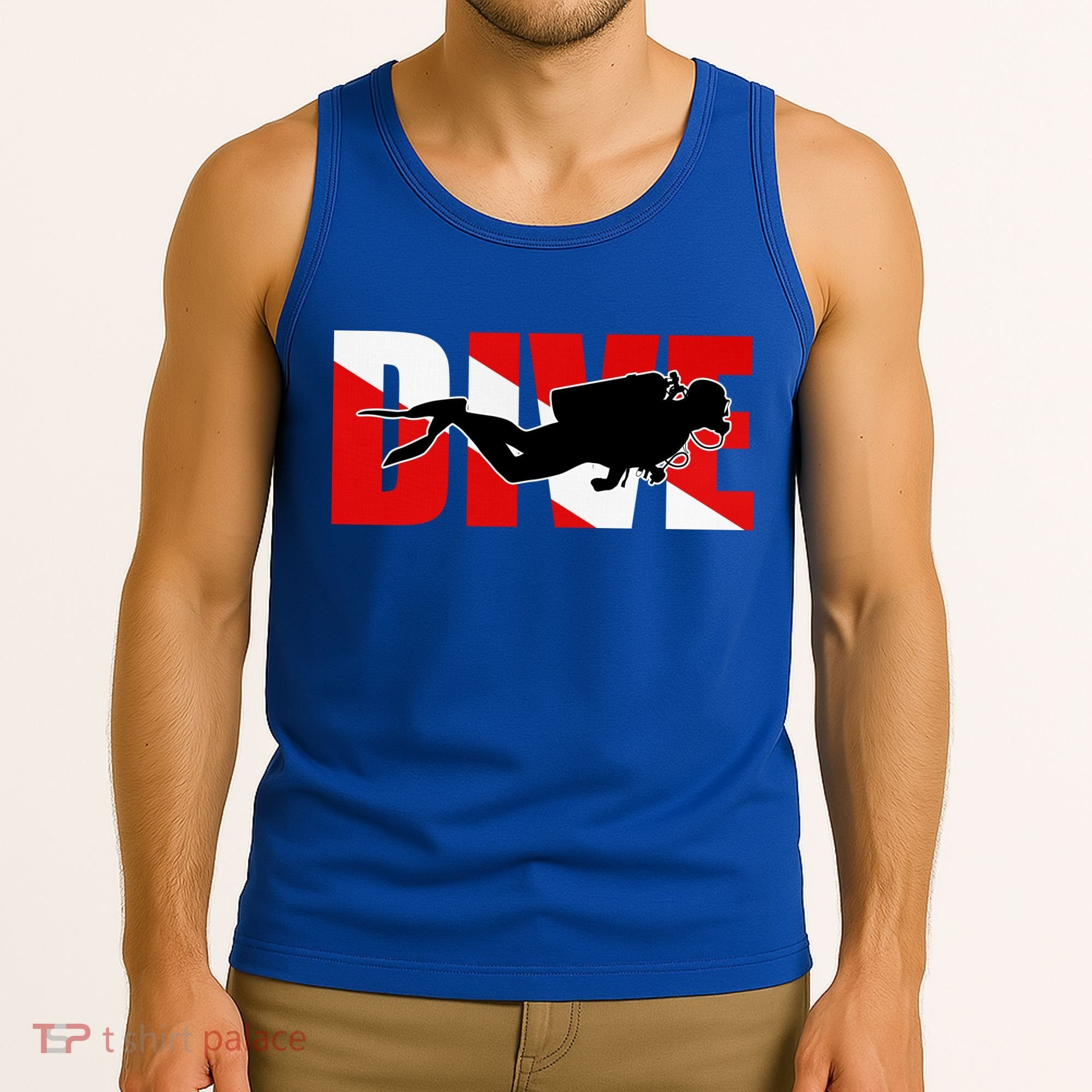 Scuba Dive Logo Tank Top