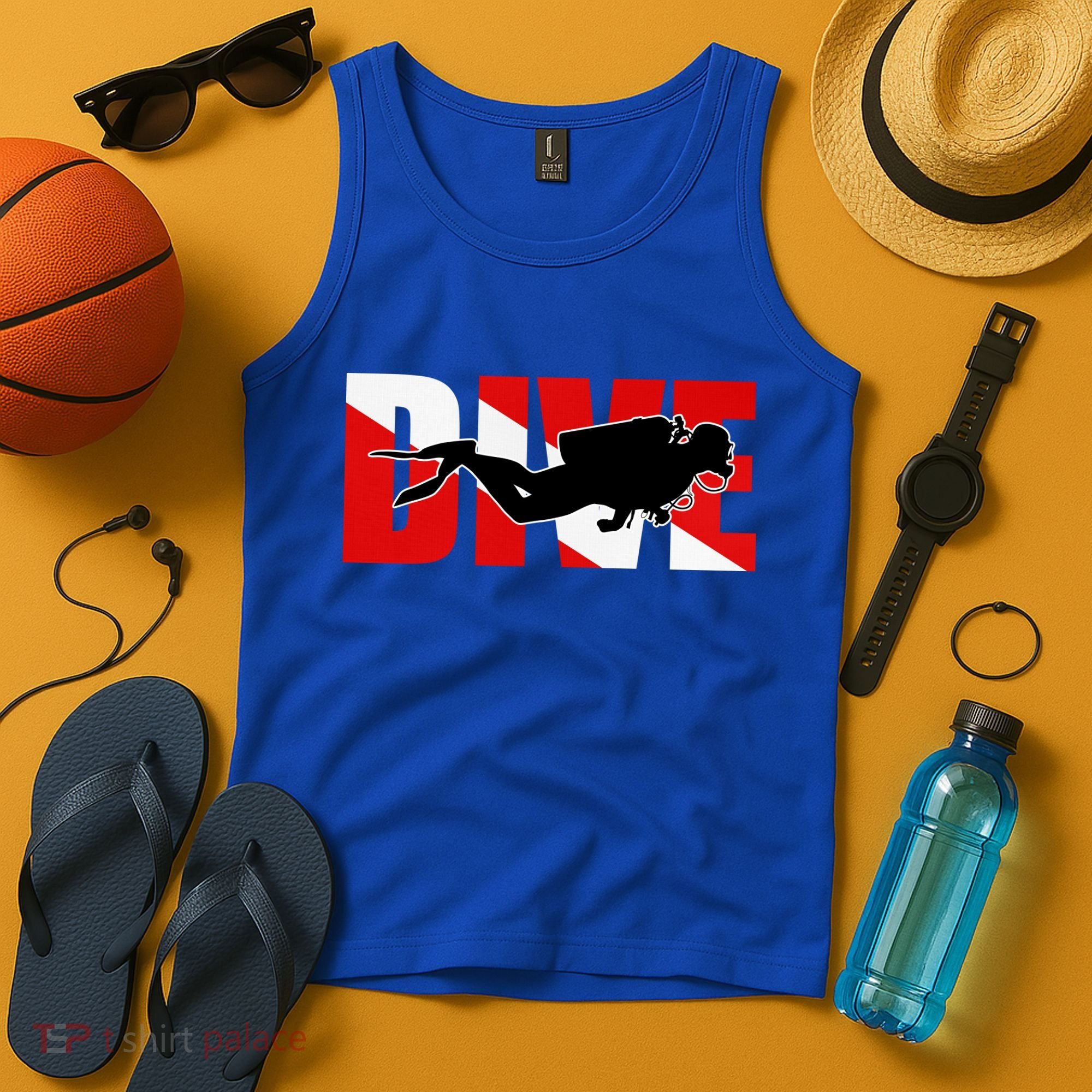 Scuba Dive Logo Tank Top