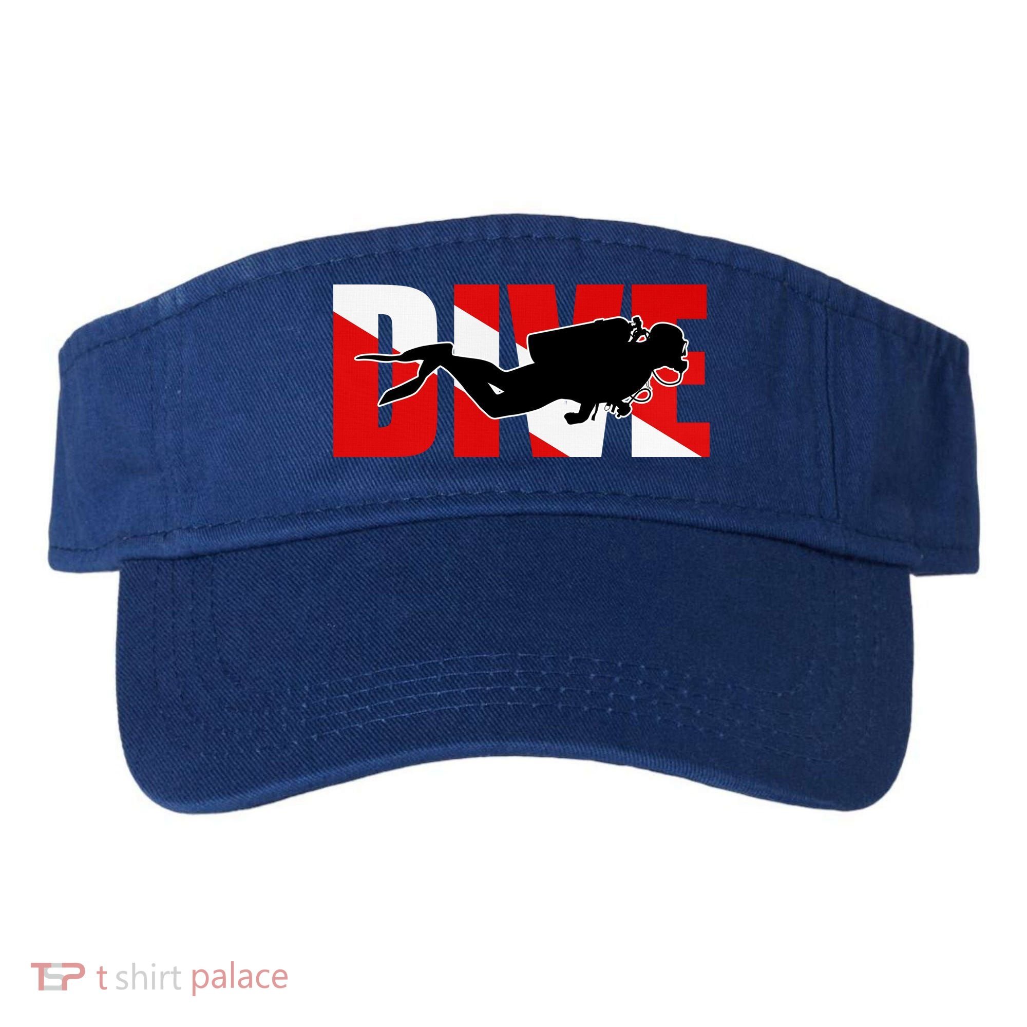 Scuba Dive Logo Visor