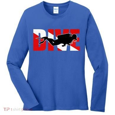 Scuba Dive Logo Women's Long Sleeve Shirt
