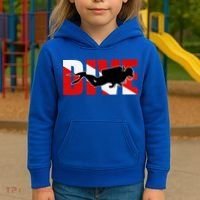 Scuba Dive Logo Kids Hoodie thumb 3