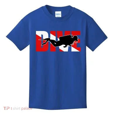 Scuba Dive Logo Kids T-Shirt