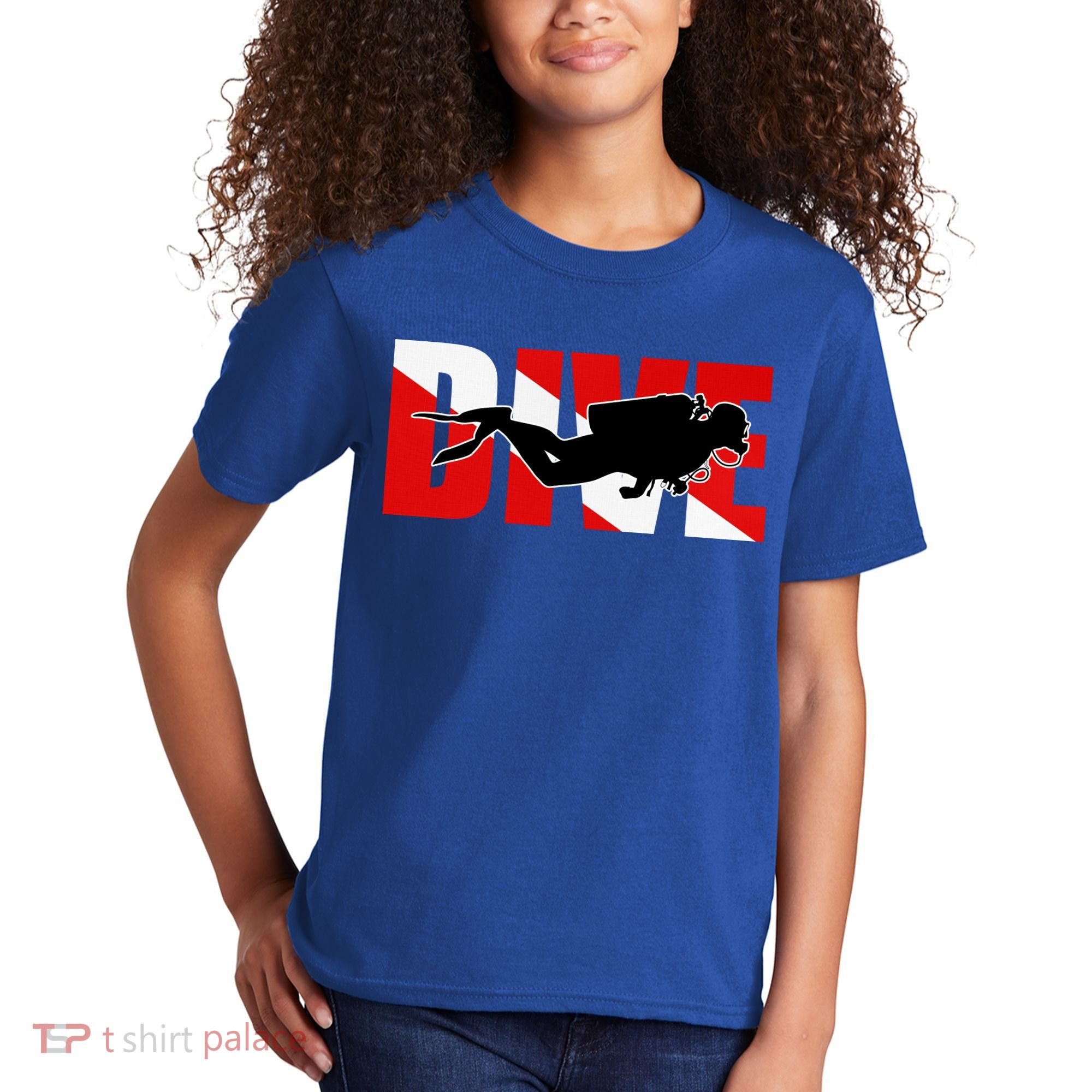 Scuba Dive Logo Kids T-Shirt
