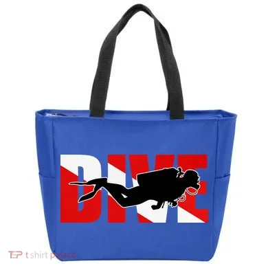 Scuba Dive Logo Tote Bag