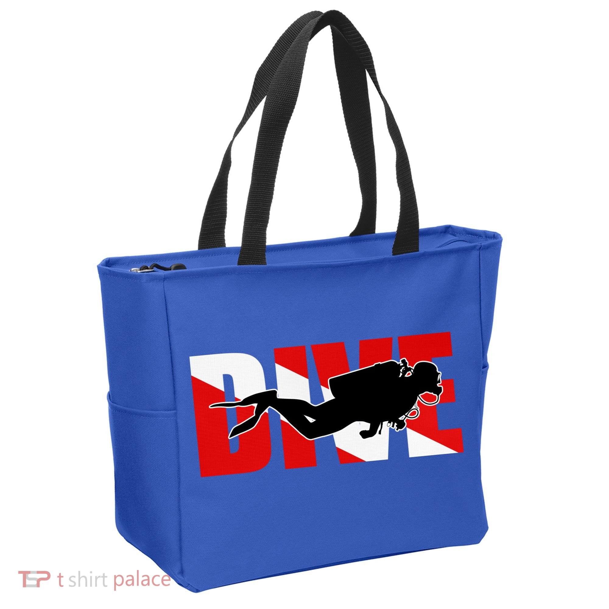 Scuba Dive Logo Tote Bag