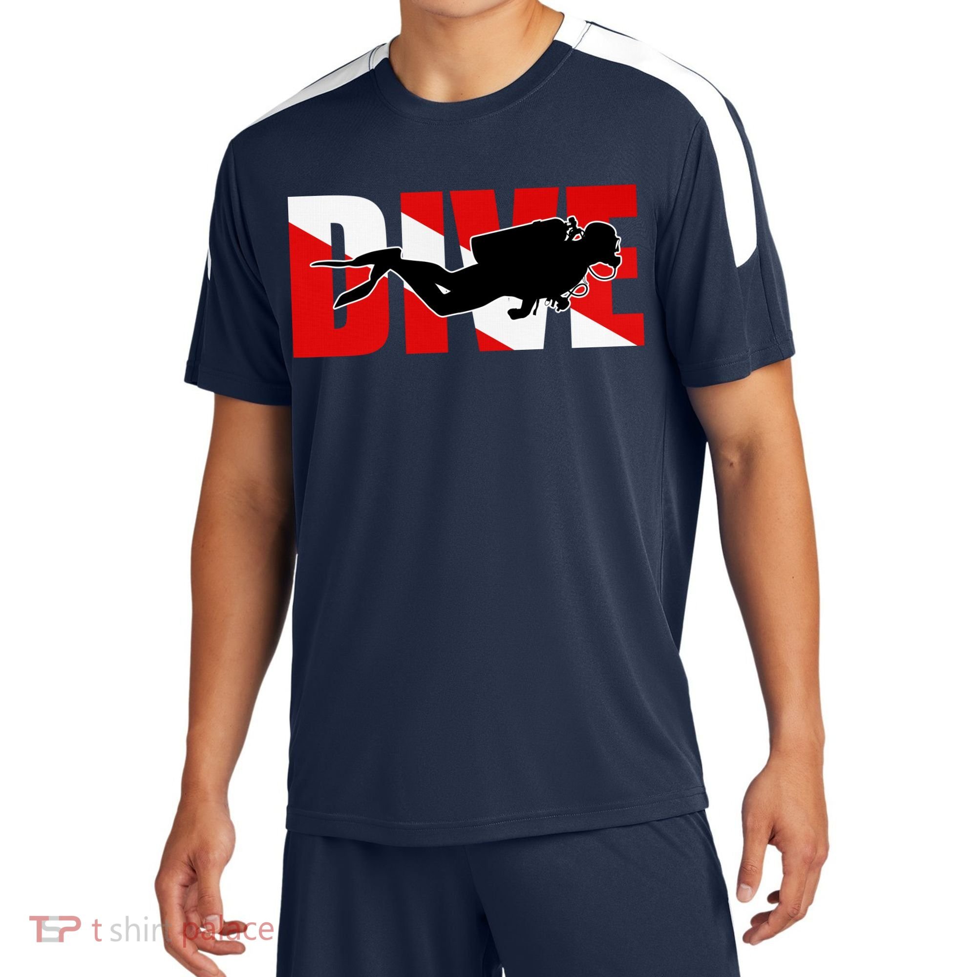 Scuba Dive Logo Sport-Tek Competitor United Soccer Jersey