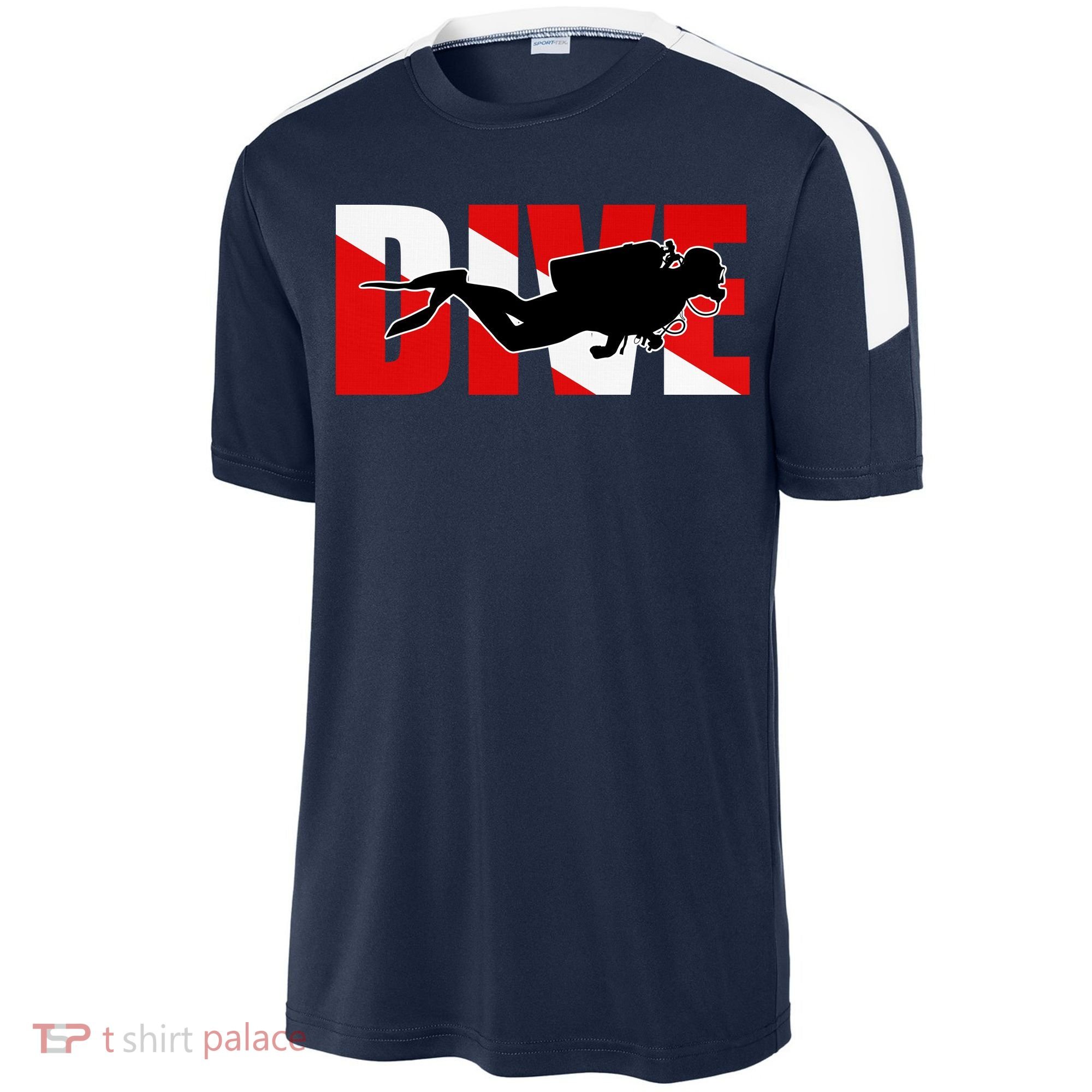 Scuba Dive Logo Sport-Tek Competitor United Soccer Jersey