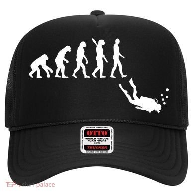 Scuba Diver Evolution Hat