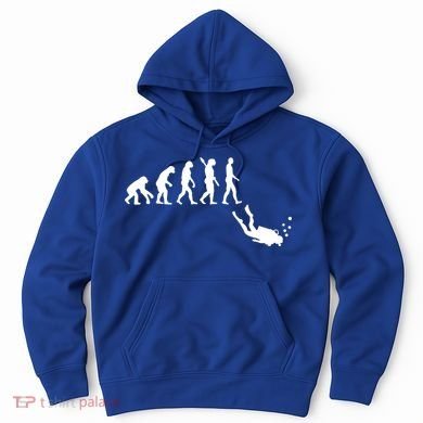Scuba Diver Evolution Hoodie