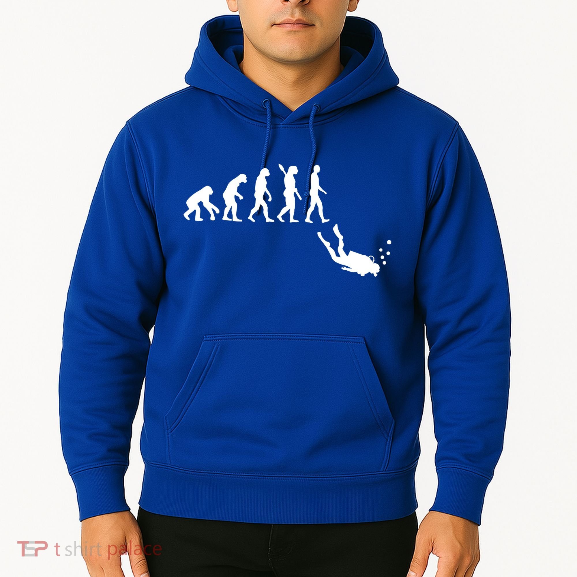 Scuba Diver Evolution Hoodie