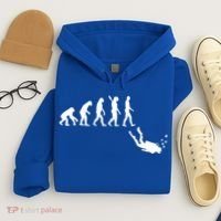 Scuba Diver Evolution Hoodie thumb 4