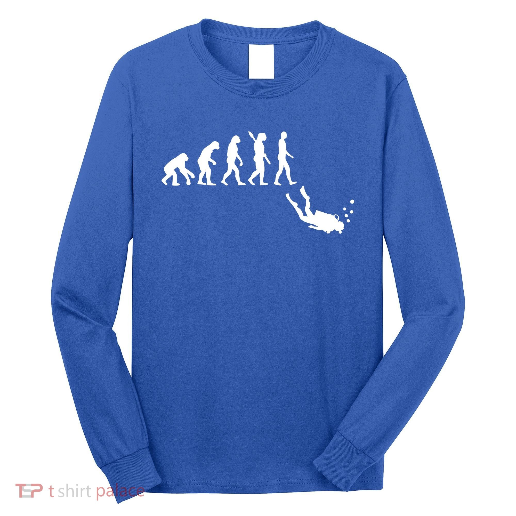 Scuba Diver Evolution Long Sleeve Shirt