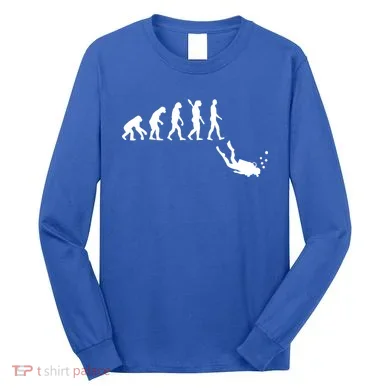 Scuba Diver Evolution Long Sleeve Shirt