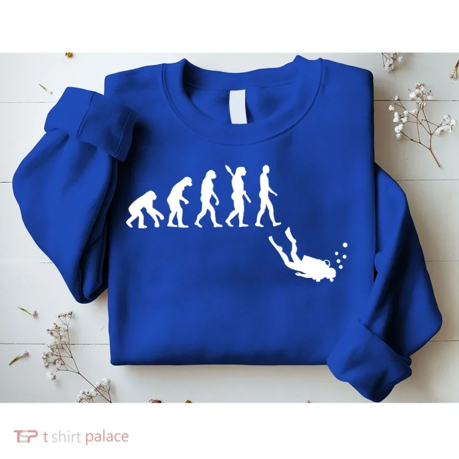 Scuba Diver Evolution Sweatshirt