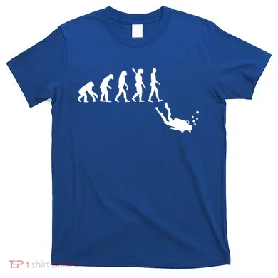 Scuba Diver Evolution T-Shirt