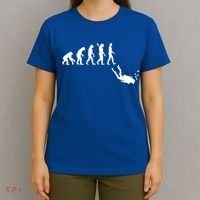 Scuba Diver Evolution T-Shirt thumb 4