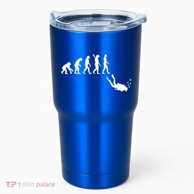 Scuba Diver Evolution Tumbler