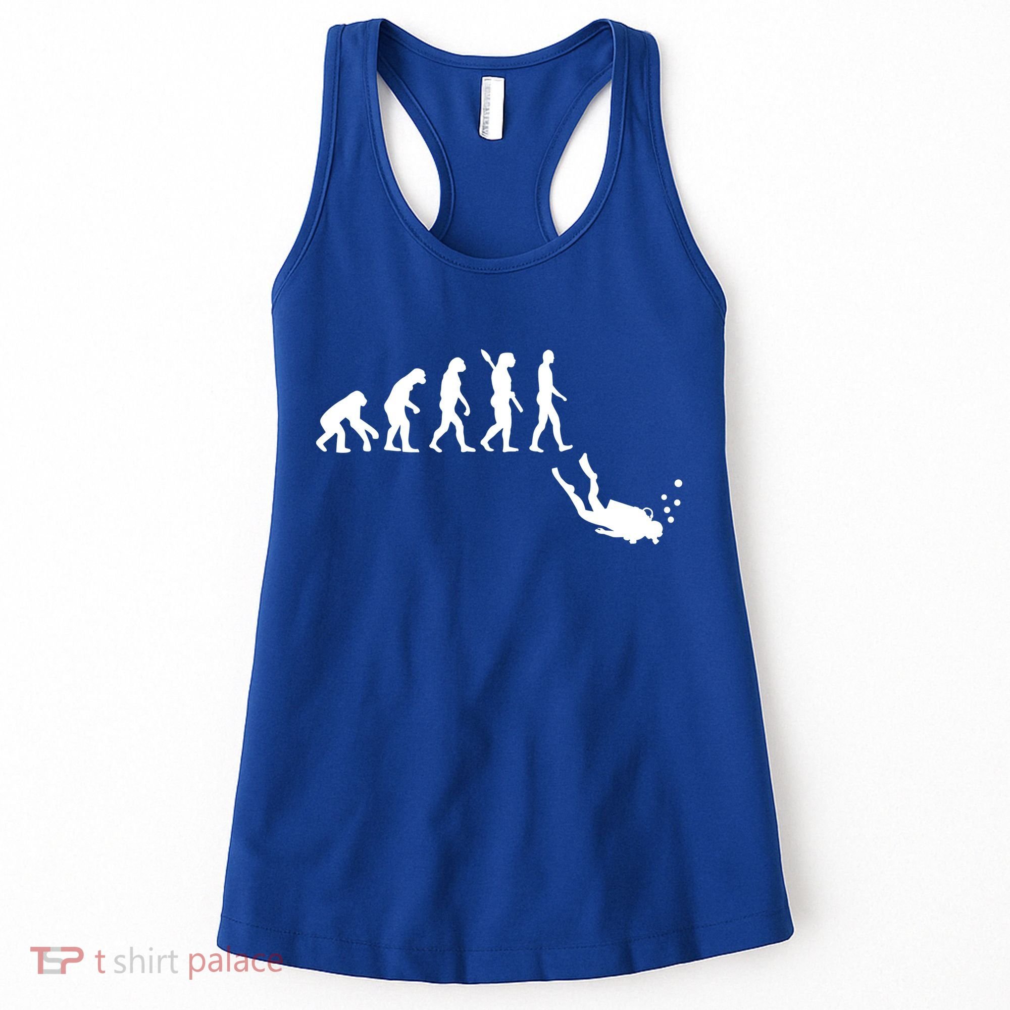 Scuba Diver Evolution Women's Tank Top