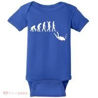 Scuba Diver Evolution Baby Bodysuit thumb 0