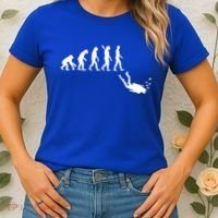 Scuba Diver Evolution Women's T-Shirt thumb 2