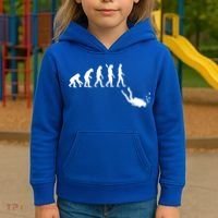 Scuba Diver Evolution Kids Hoodie thumb 3