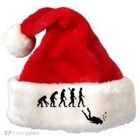 Scuba Diver Evolution Santa Hat thumb 0