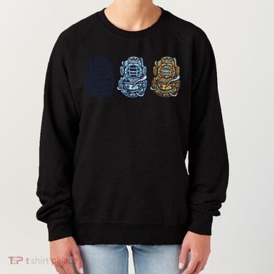 Scuba Diver Vintage Women's Sweatshirt