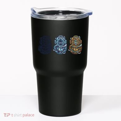 Scuba Diver Vintage Tumbler