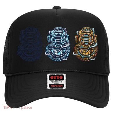 Scuba Diver Vintage Hat