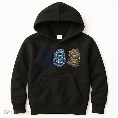 Scuba Diver Vintage Kids Hoodie