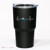 Scuba Diving Heartbeat Pulse Tumbler thumb 0