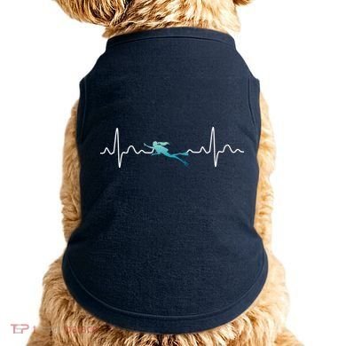 Scuba Diving Heartbeat Pulse Doggie Tank