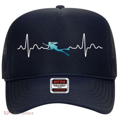 Scuba Diving Heartbeat Pulse Hat