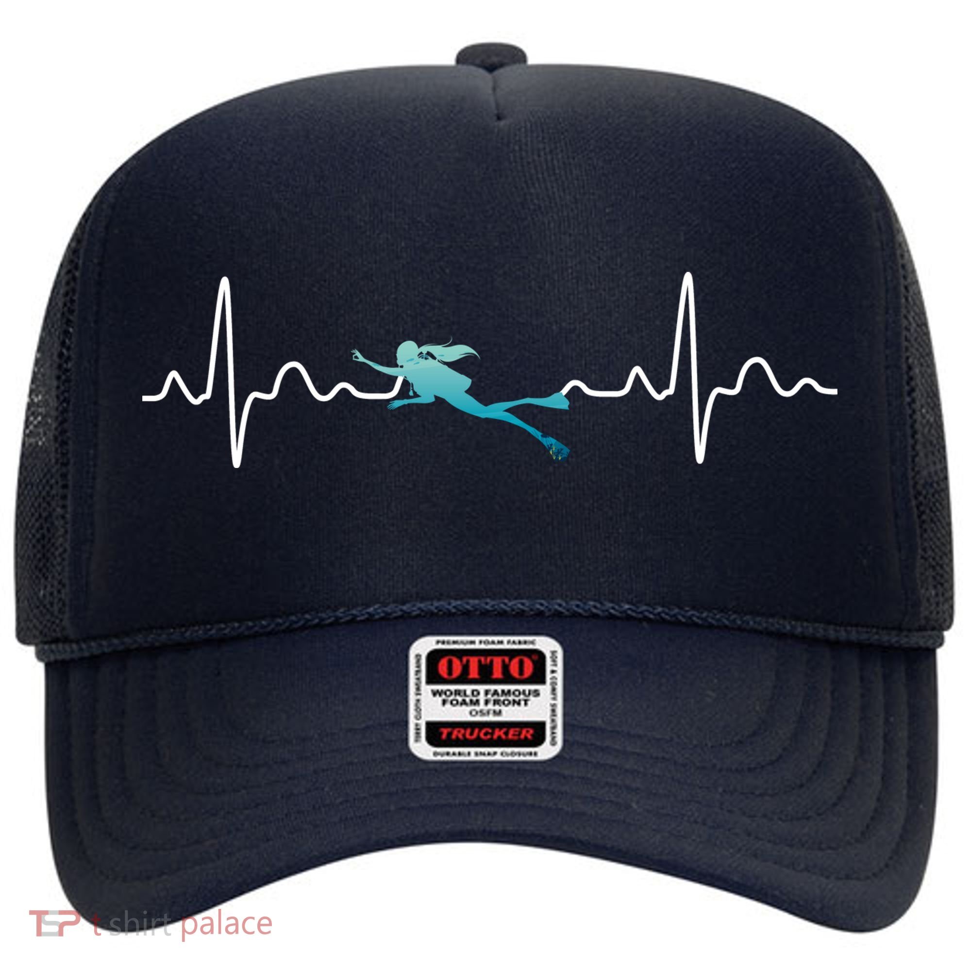 Scuba Diving Heartbeat Pulse Hat