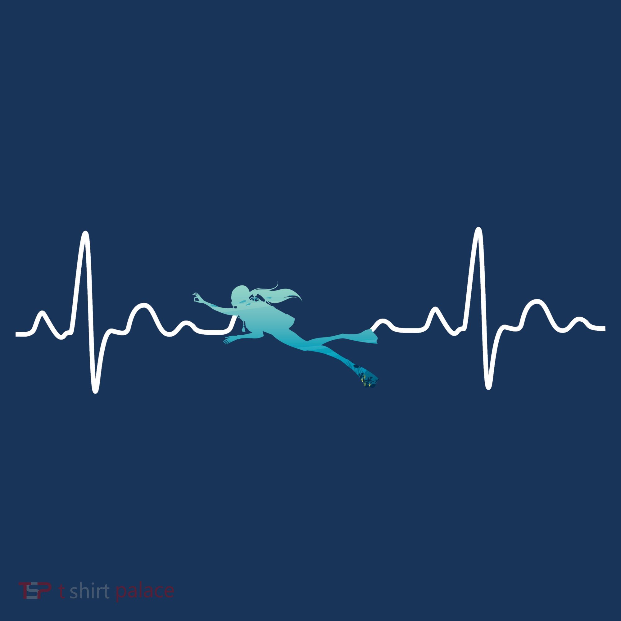Scuba Diving Heartbeat Pulse Visor