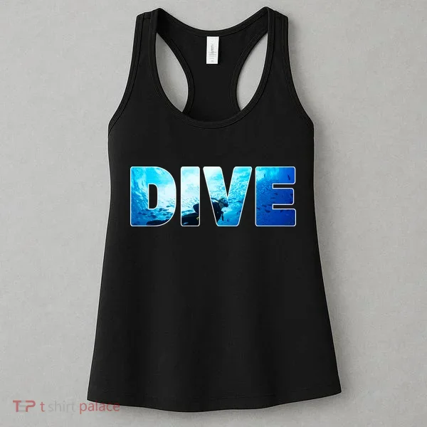 Scuba Diving Ocean Women's Tank Top