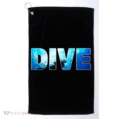 Scuba Diving Ocean Golf Towel