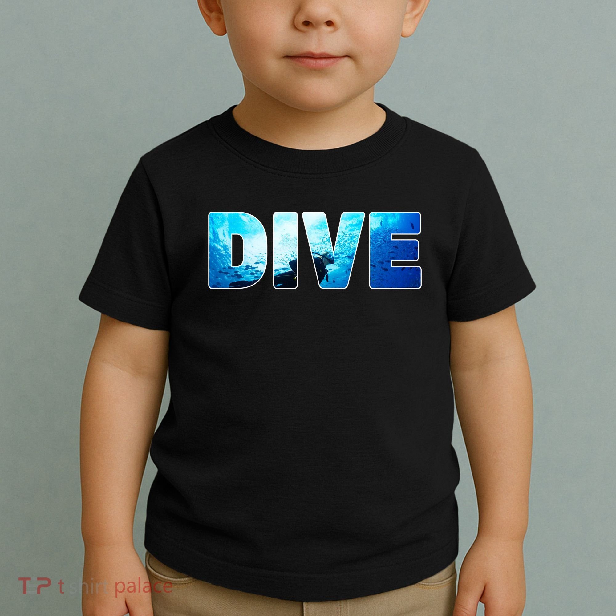 Scuba Diving Ocean Toddler T-Shirt
