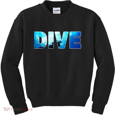 Scuba Diving Ocean Kids Sweatshirt
