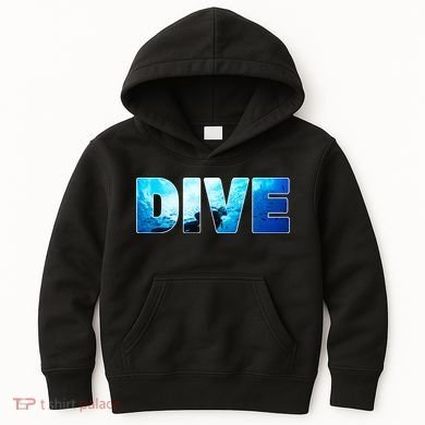 Scuba Diving Ocean Kids Hoodie