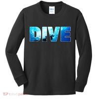 Scuba Diving Ocean Kids Long Sleeve Shirt thumb 0