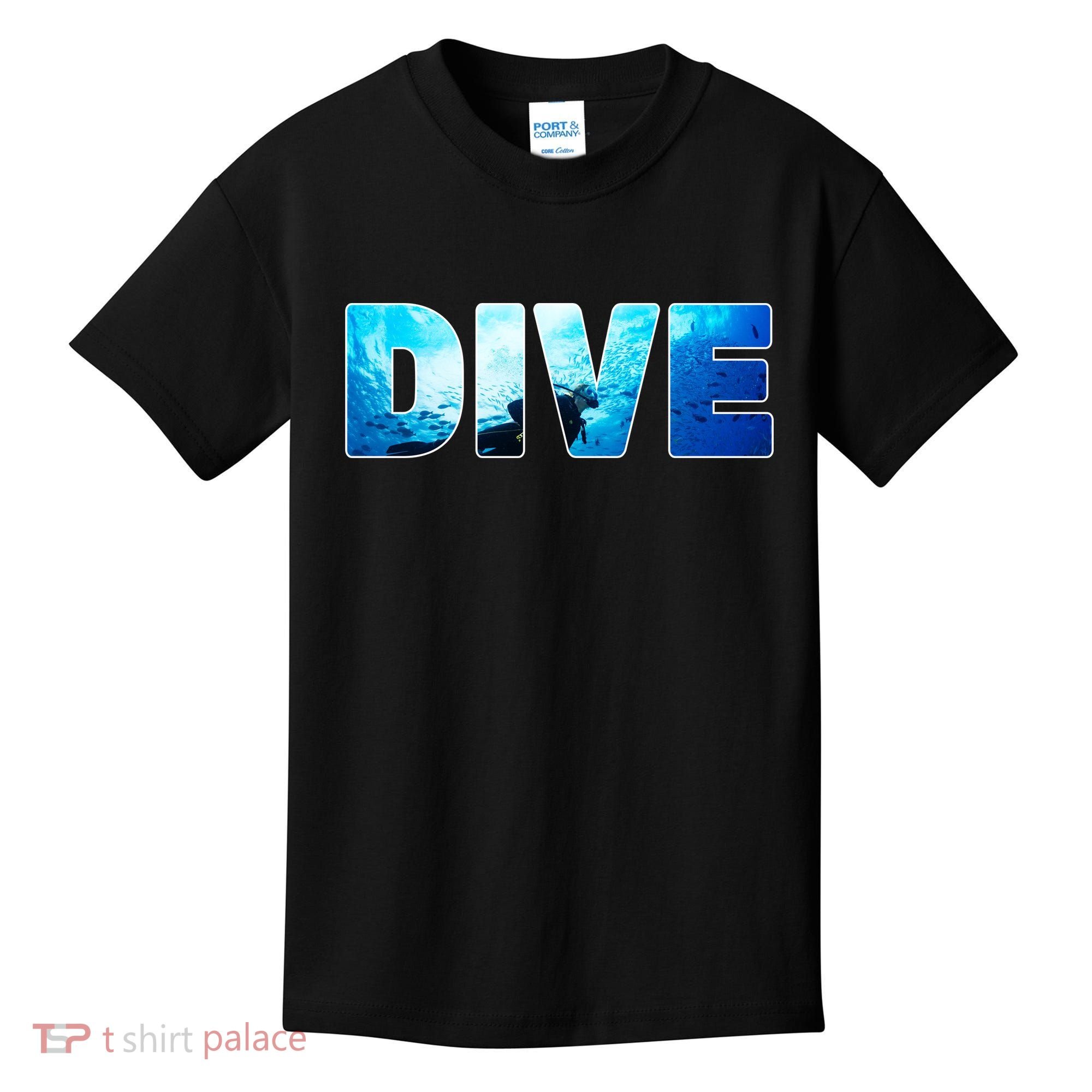 Scuba Diving Ocean Kids T-Shirt