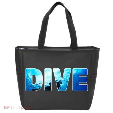 Scuba Diving Ocean Tote Bag