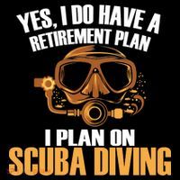 Scuba Diving Retirement Plan Backpack thumb 2