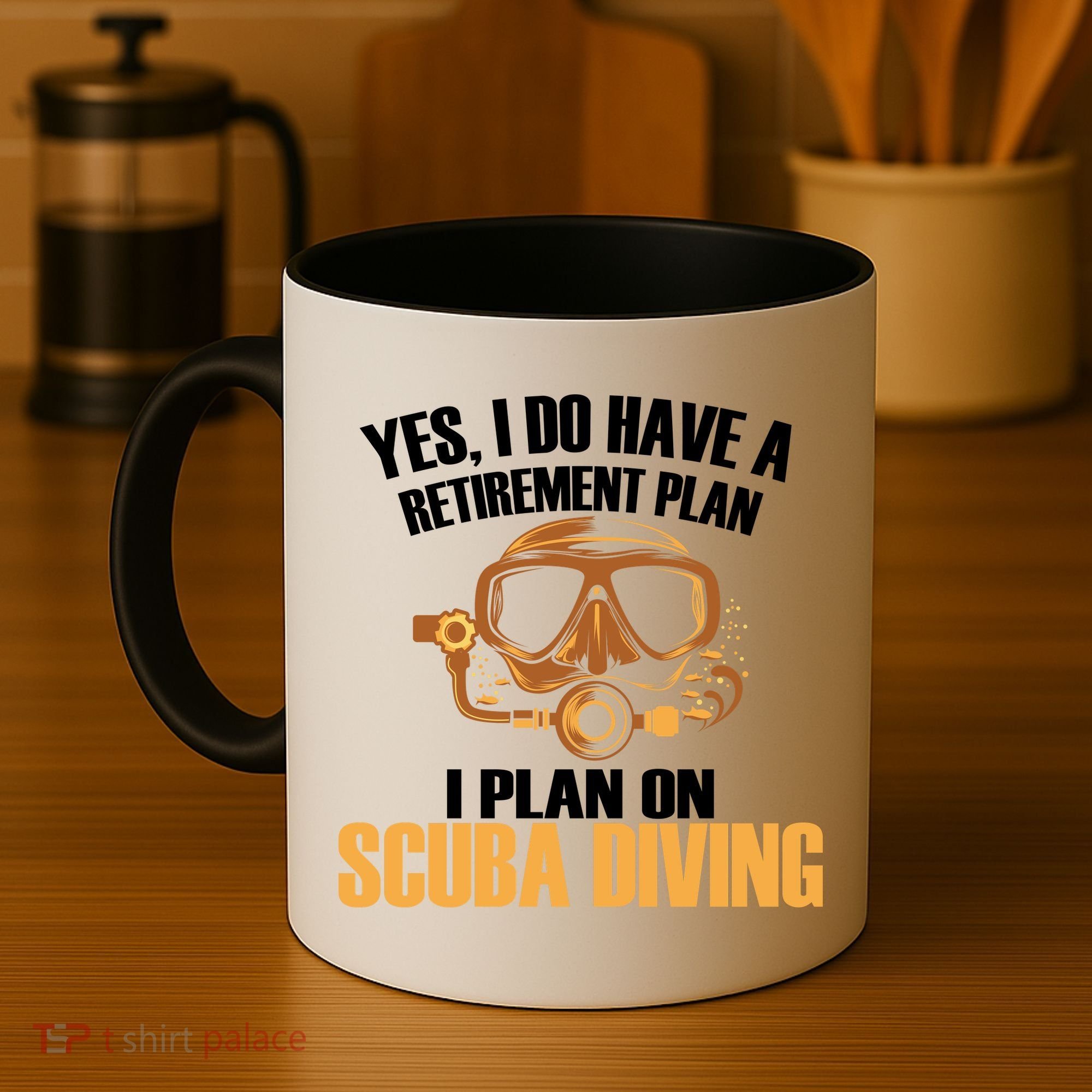 Scuba Diving Retirement Plan Coffee Mug