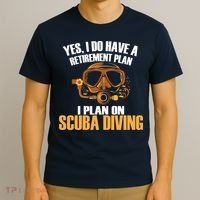 Scuba Diving Retirement Plan T-Shirt thumb 3