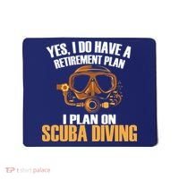Scuba Diving Retirement Plan Mousepad thumb 0