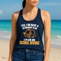 Scuba Diving Retirement Plan Women's Tank Top thumb 2