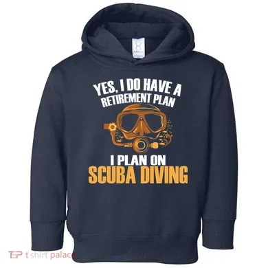 Scuba Diving Retirement Plan Toddler Hoodie