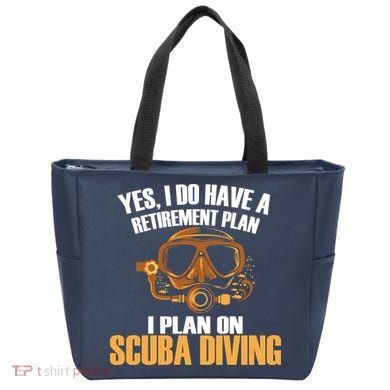 Scuba Diving Retirement Plan Tote Bag